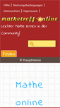 Mobile Screenshot of mathetreff-online.de